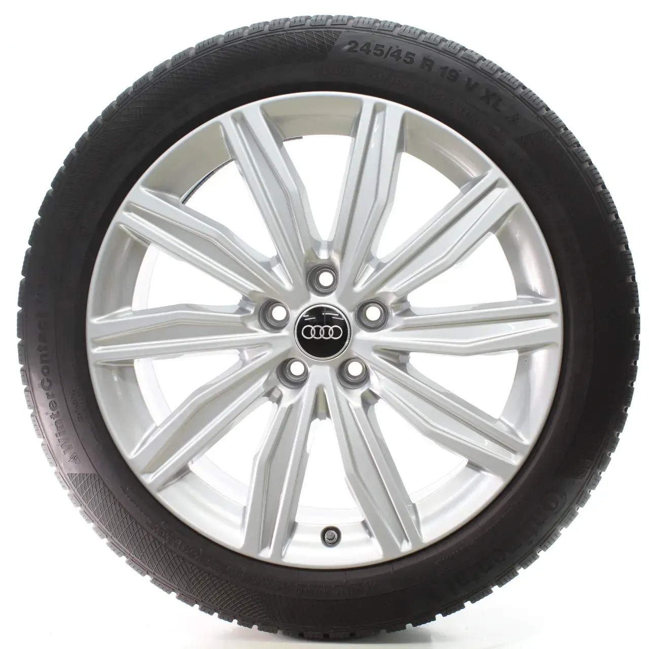 Audi A6 S6 4K Winterräder 10-Speichen-Dynamik Continental 245/45R19 4K0601025M - Bild 1