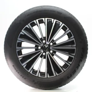VW Tiguan CT1 Winterräder Napoli Schwarz Glanz Falken 235/55R18 DOT24 571601025K - Bild 2