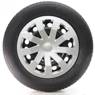 Audi A1 GB VW Polo 2G Winterräder Stahl Hankook 185/65R15 92H DOT25 2Q0601027AG - Bild 1