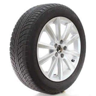 VW Polo NF 2G Winterräder Merano Bridgestone 185/60R16 90H DOT25 2G0601025AF - Bild 6