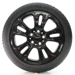 MINI Cooper F55 F56 F57 Winterräder JCW Double Spoke 510 185/50R17 86H 6855119 - Bild 3