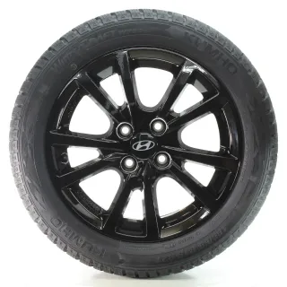 Hyundai i10 AC3 Winterräder 5-Doppelspeichen Kumho 185/55R15 82T KBA53415 NEU - Bild 4