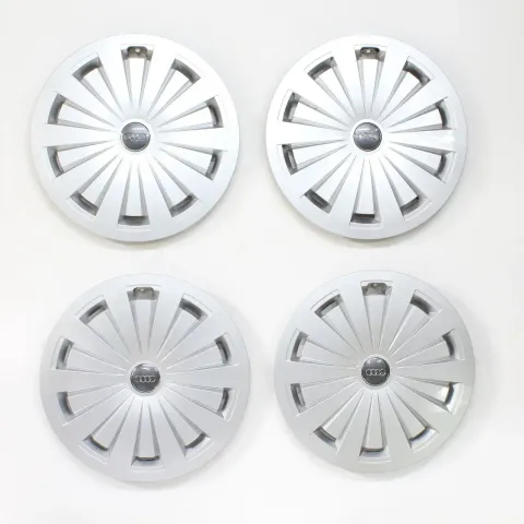 Background image for Audi A4 Avant 8W 16 Zoll Radkappen Radzierblenden Original 8W0601147 4Stk