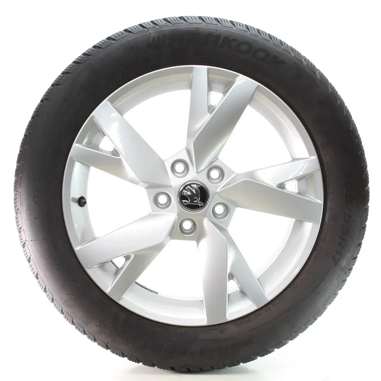 Skoda Octavia IV NX Winterräder Lyra Hankook 205/55R17 95V DOT25 5E3601025AC - Bild 1
