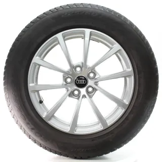Audi A6 F2 C8 Winterräder 10-Speichen Pirelli 225/60R17 99H DOT24 4K0601025 - Bild 4