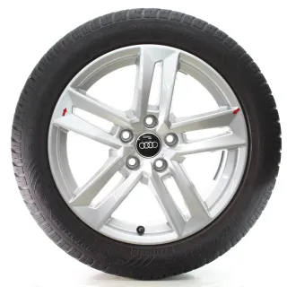 Audi A4 S4 8W Winterräder 5-Parallelspeichen Dunlop 225/50R17 DOT23 8W0601025P - Bild 3