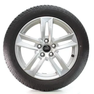 Audi A4 S4 8W Winterräder 5-Parallelspeichen Dunlop 225/50R17 DOT25 8W0601025P - Bild 2