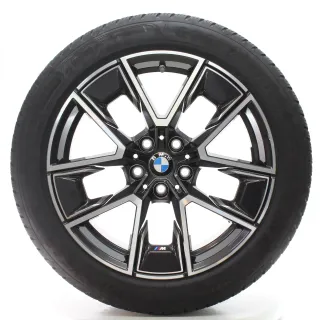 BMW 4er i4 G26 Winterräder M Aerodynamikrad 858 Goodyear 245/45R18 DOT25 8747286 - Bild 1
