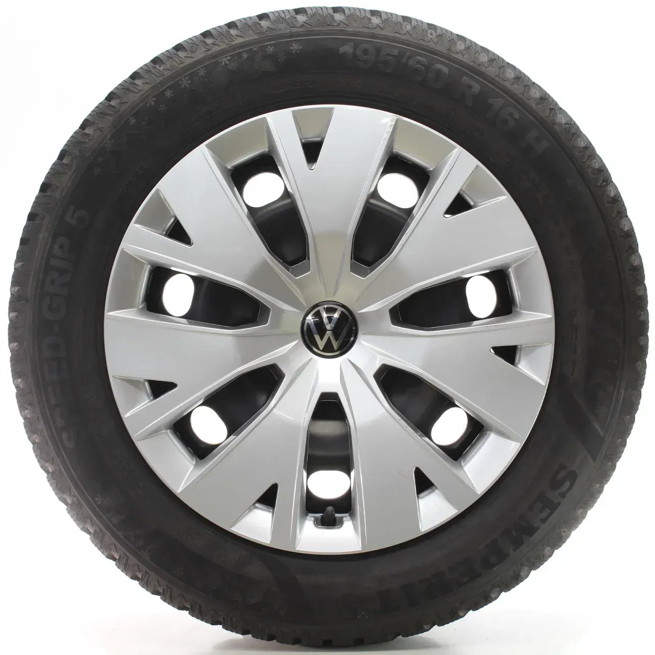 VW T-Cross Taigo CS Winterräder Stahl Semperit 195/60R16 DOT24 2Q0601027H/AE - Bild 1