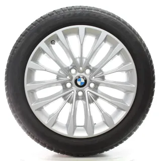 BMW 5er G30 G31 Winterräder W-Speiche 632 Pirelli 245/45R18 100V DOT23 6863418 - Bild 2