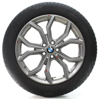 BMW X3 G01 X4 G02 Winterräder Y-Speiche 694 Pirelli 245/50R19 105V DOT23 6877328 - Bild 1
