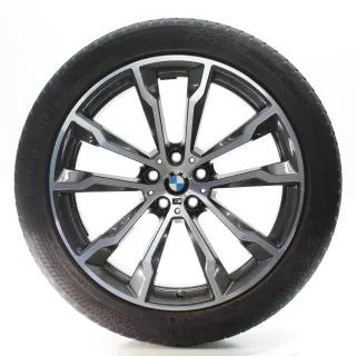 BMW X3 G01 X4 G02 Winterräder M 699 Continental 245/45-275/40R20 DOT24 8010268 - Bild 4