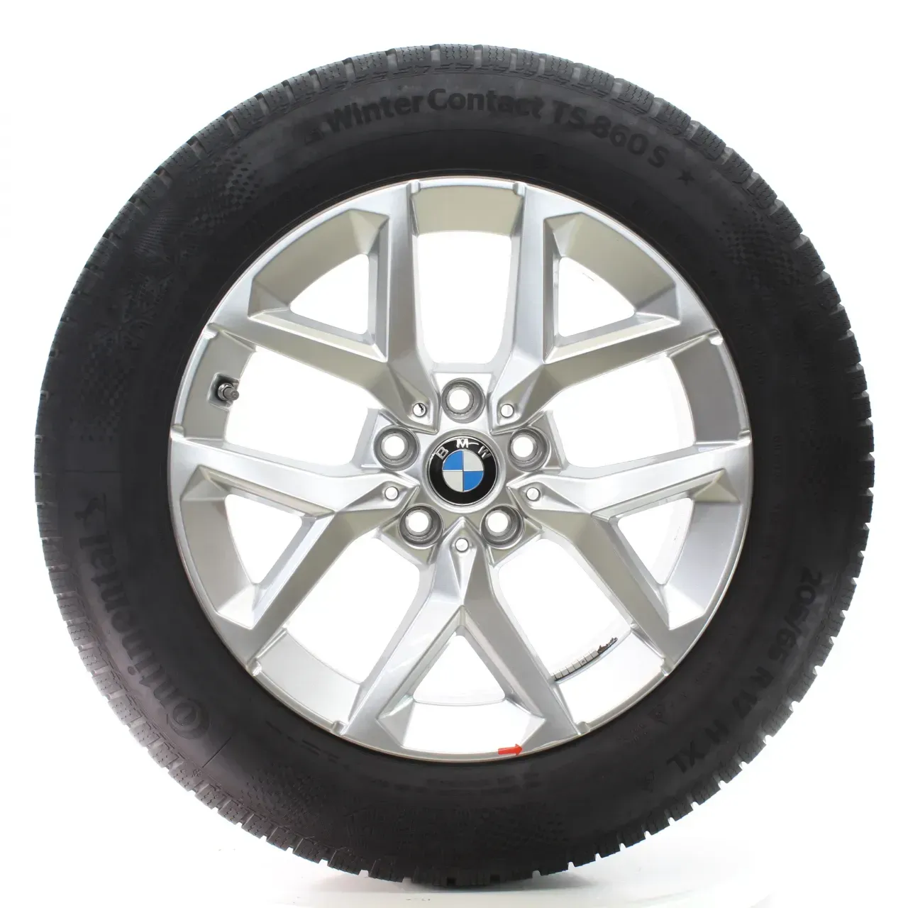 BMW X1 U11 X2 U10 Winterräder Y-Speiche 896 Conti/Pirelli 205/65R17 DOT23 689829 - Bild 1