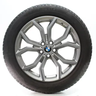 BMW X3 F97 X4 F98 Winterräder Y-Speiche 694 Ferricgrey Pirelli 245/50R19 6877328 - Bild 1