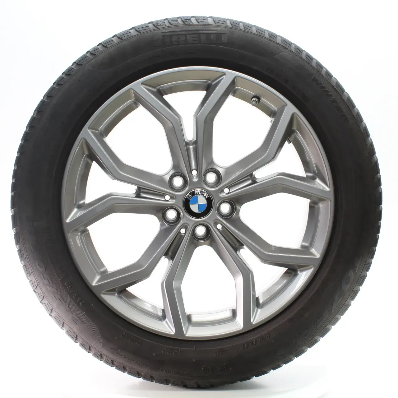 BMW X3 F97 X4 F98 Winterräder Y-Speiche 694 Ferricgrey Pirelli 245/50R19 6877328 - Bild 1