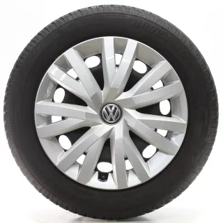 VW Golf VII 5G BA5 Winterräder Stahl Bridgestone 205/55R16 5Q0601027 - Bild 1