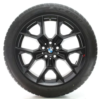 BMW 5er G60 G61 Winterräder M Y-Speiche 942 Pirelli 245/45R19 102H DOT24 5A324F4 - Bild 2