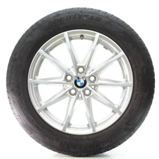 BMW 4er i4 G26 Winterräder V-Speiche 851 Silver Goodyear 225/55R17 101H 6896762 - Bild 2