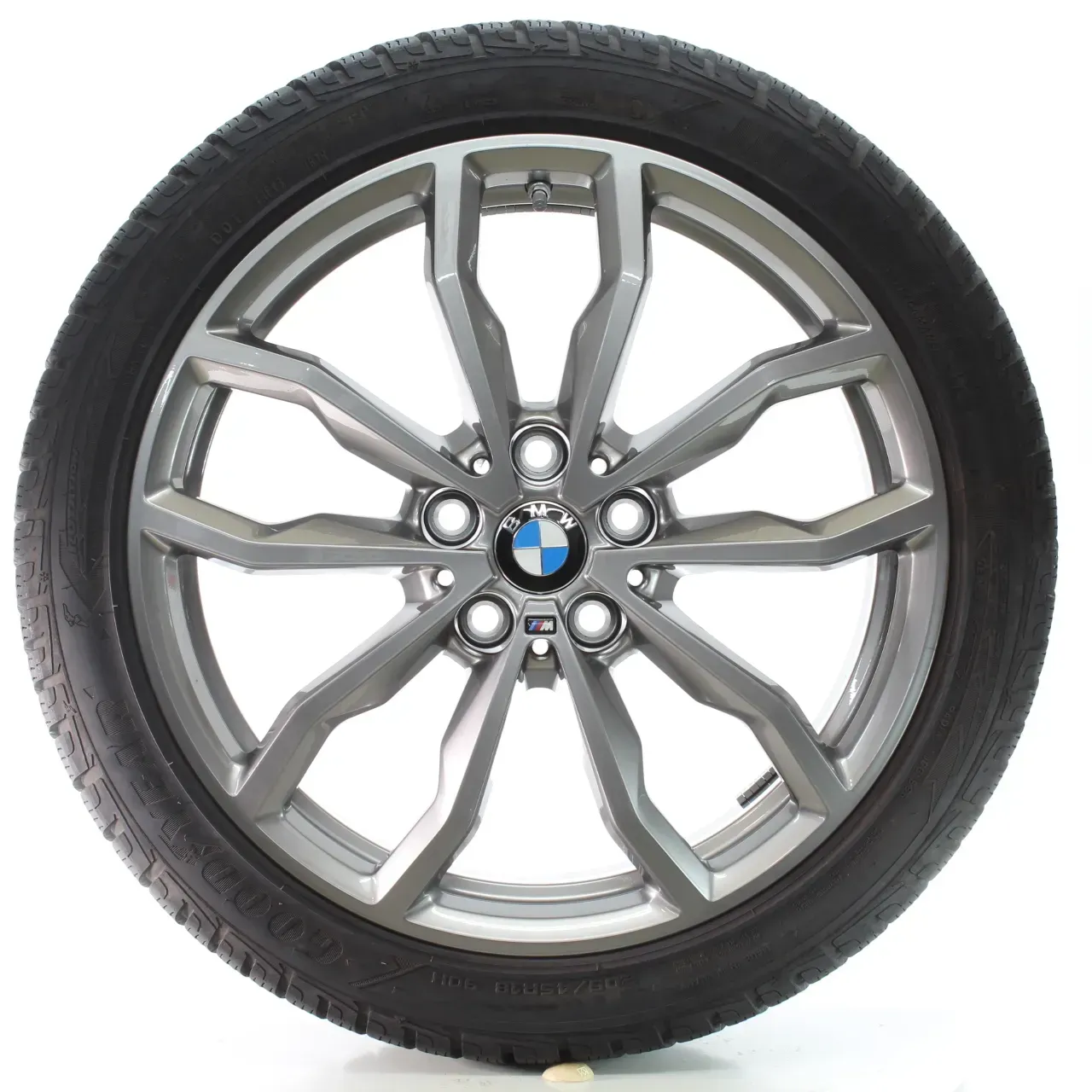 BMW 1er F40 2er F44 Winterräder Y-Speiche 711 M Goodyear205/45R18 DOT23 6877550 - Bild 1