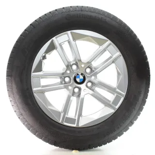 BMW 2er AT U06 Winterräder Doppelspeiche 186 Continental 205/65R16 DOT25 6888838 - Bild 1