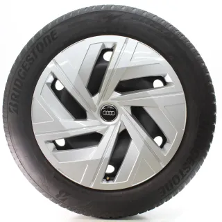 Audi Q4 E-Tron F4 Winterräder Stahl Bridgestone 235/55R19 DOT22 1EA601027B - Bild 3