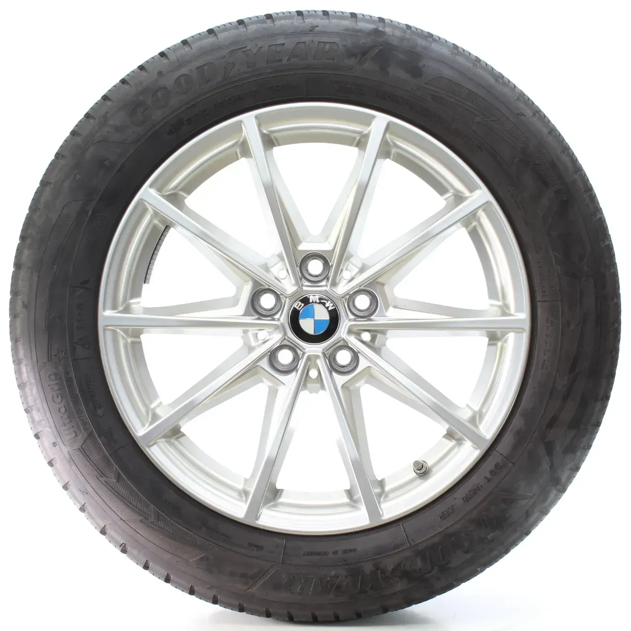 BMW 4er i4 G26 Winterräder V-Speiche 851 Goodyear 225/55R17 101H DOT22 6896762 - Bild 1