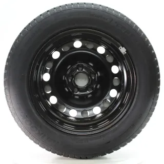 Audi A1 GB VW Polo 2G Winterräder Stahl Hankook 185/65R15 92H DOT25 2Q0601027AG - Bild 5