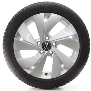 VW Golf VIII CD1 CG5 Winterräder Belmont Bridgestone 205/50R17 DOT23 5H0601025B - Bild 4