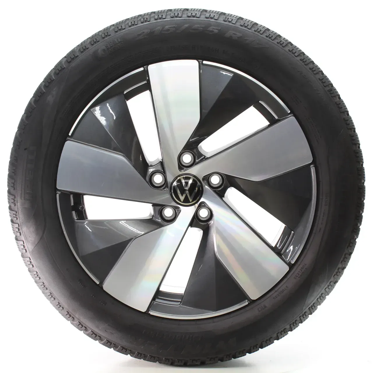 VW Passat B9 Variant CJ5 Winterräder Pirelli 215/55R17 94H DOT25 3J0601025K - Bild 1