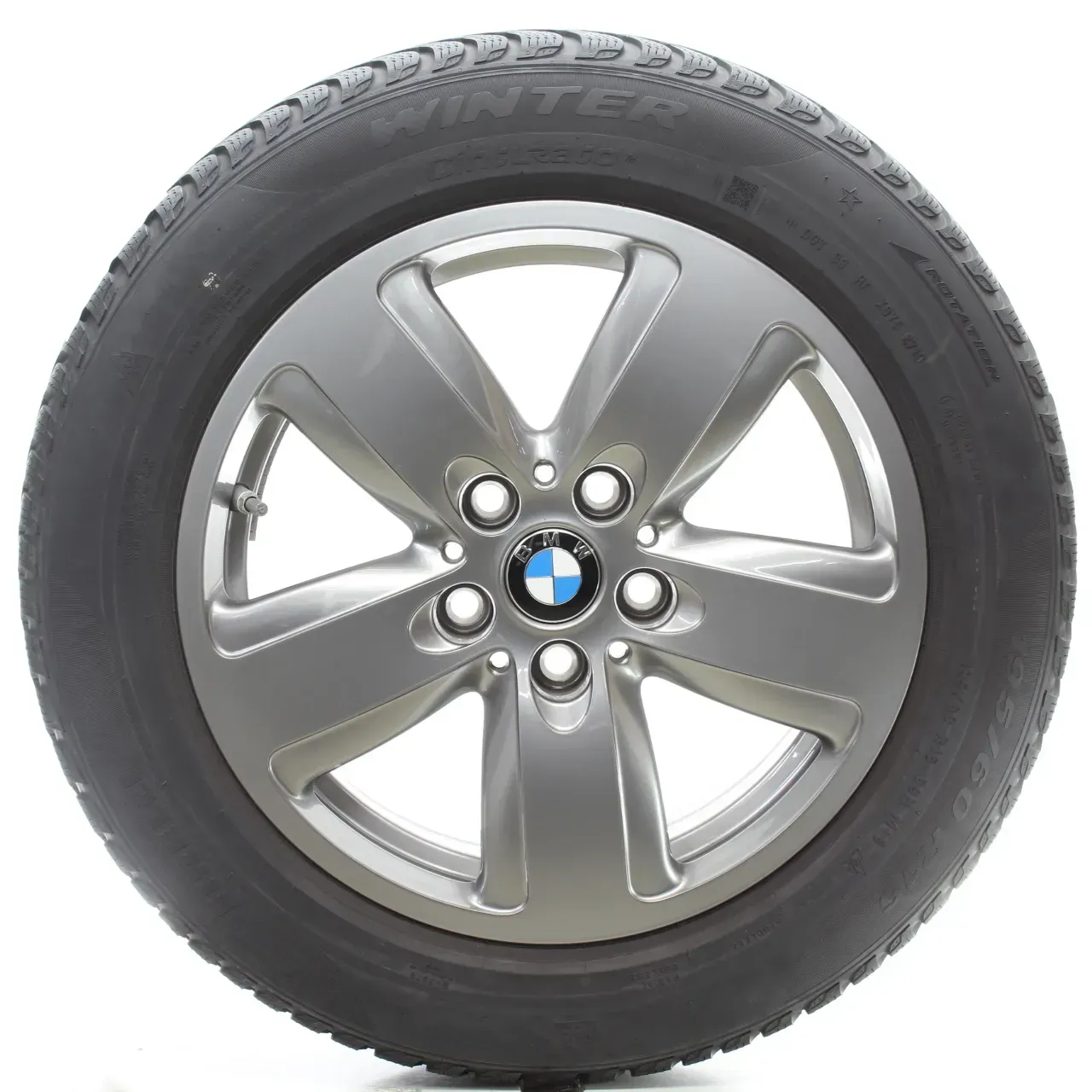BMW 1er F40 2er F44 Winterräder Sternspeiche 517 Pirelli 195/60R16 89H 6897609 - Bild 1
