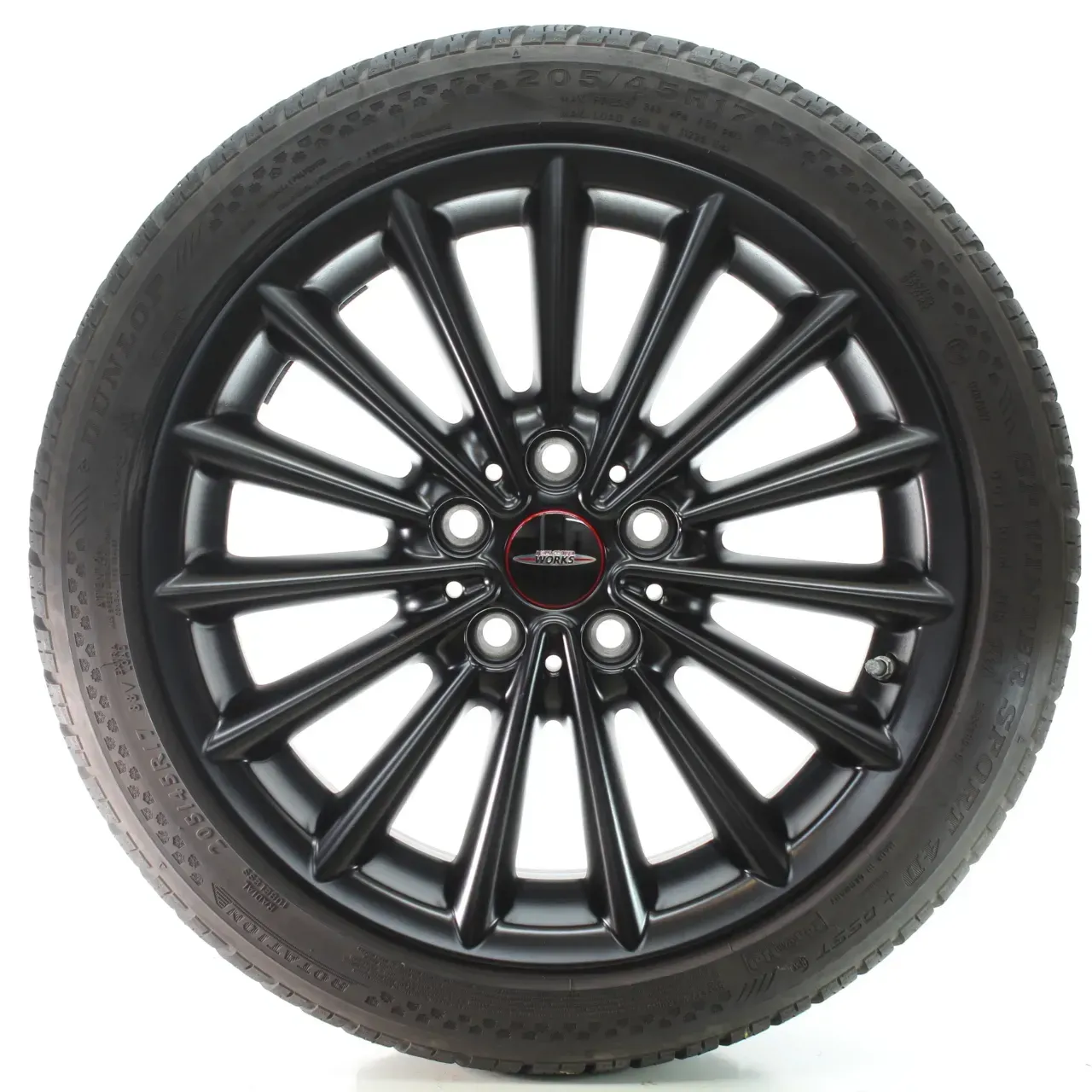 MINI Cooper F55 F56 F57 Winterräder JCW Multi Spoke 505 205/45R17 DOT22 6889636 - Bild 1