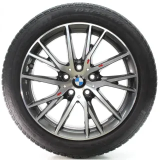 BMW 1er F40 2er F44 Winterräder Y-Speiche 489 Pirelli 195/55R17 92H 7849122 - Bild 1