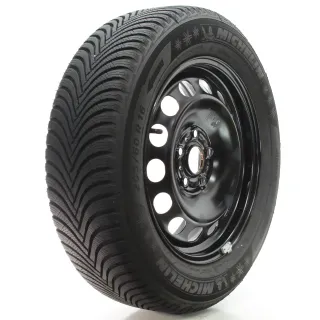 Audi Q2 GAB VW T-ROC A11 Winterräder Stahl Michelin 205/60R16 DOT24 5Q0601027CJ - Bild 6