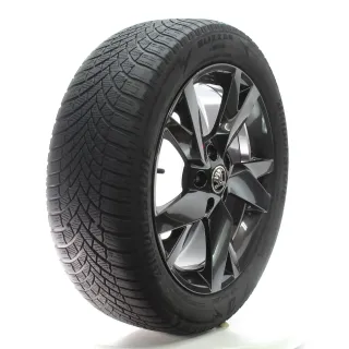Skoda Octavia IV NX Winterräder Lyra Schwarz Bridgestone 205/55R17 5E3601025AE - Bild 6
