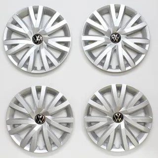 VW Golf 7 8 Radkappen 16 Zoll Radblenden Radzierblenden Original 5H0601147C 4Stk - Bild 1