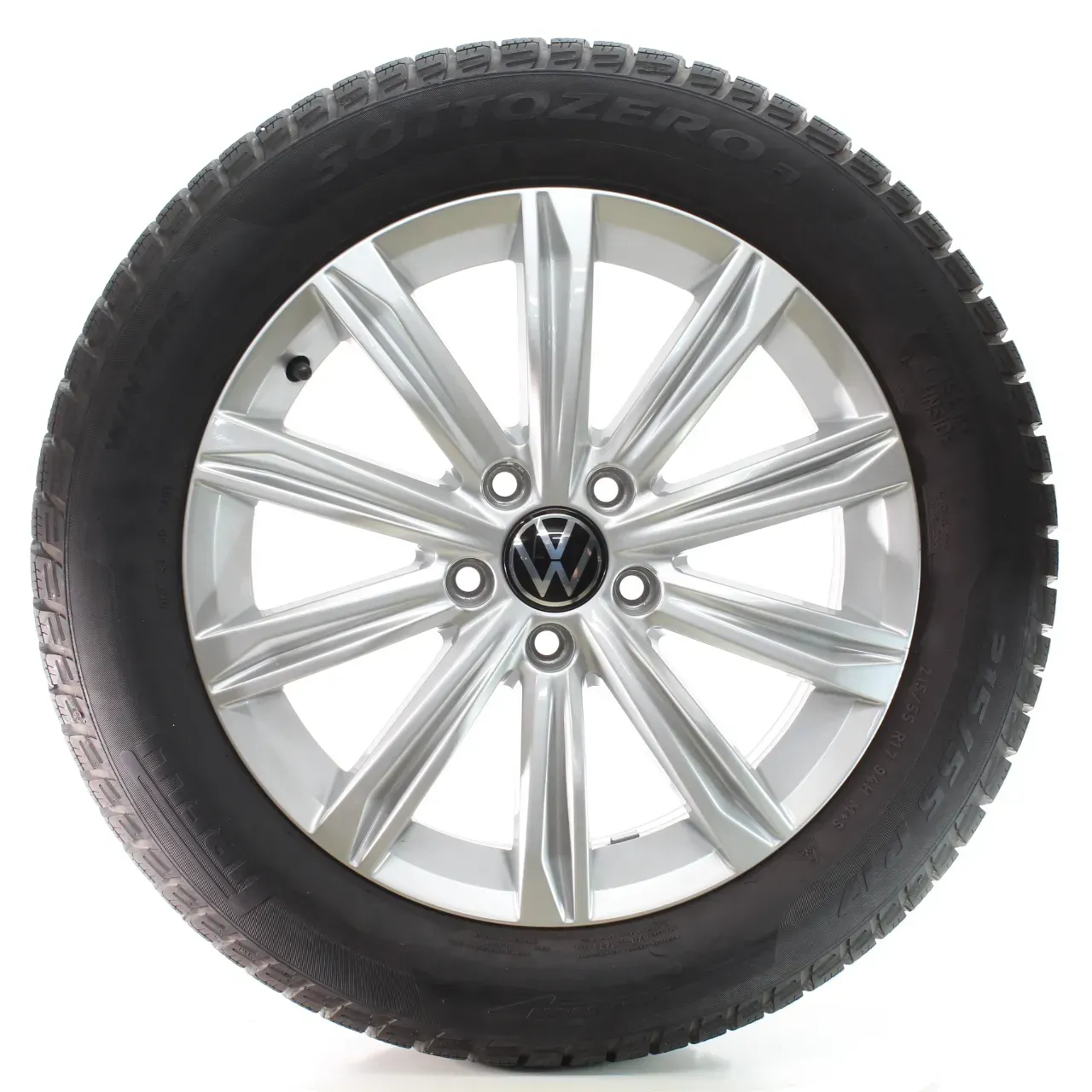 VW Touran 5T1 Winterräder Stockholm Pirelli 215/55R17 94H 5TA601025D - Bild 1