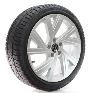 VW Golf 8 VIII CD1 Winterräder Bergamo Pirelli 225/40R18 92V DOT24 5H0601025AB - Bild 6
