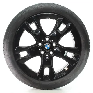 BMW 1er F70 Winterräder M Sternspeiche 968 Goodyear 195/50R18 93H DOT25 5A45271 - Bild 3