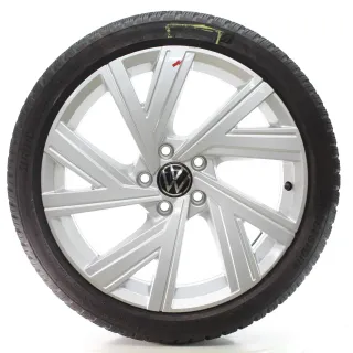 VW Golf 8 VIII CD1 Winterräder Bergamo Bridgestone 225/40R18 DOT25 5H0601025AB - Bild 4