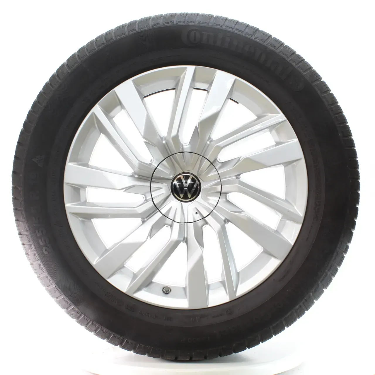 VW Touareg CR7 Winterräder Osorno Continental 255/55R19 111H DOT25 760601025E - Bild 1