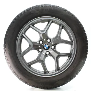 BMW 5er G60 G61 Winterräder Y-Speiche 932 Pirelli 225/55R18 102H DOT25 5A324D5 - Bild 1