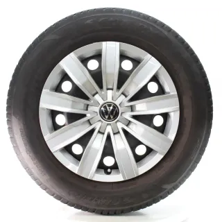 VW Tiguan AD1 Audi Q3 F3 Winterräder Stahl 215/65R17 99H DOT25 5QF601027J/R/T - Bild 2