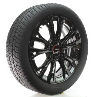 MINI Cooper F65 F66 F67 Winterräder JCW Star Spoke 962 195/50R17 DOT25 5A3E643 - Bild 6