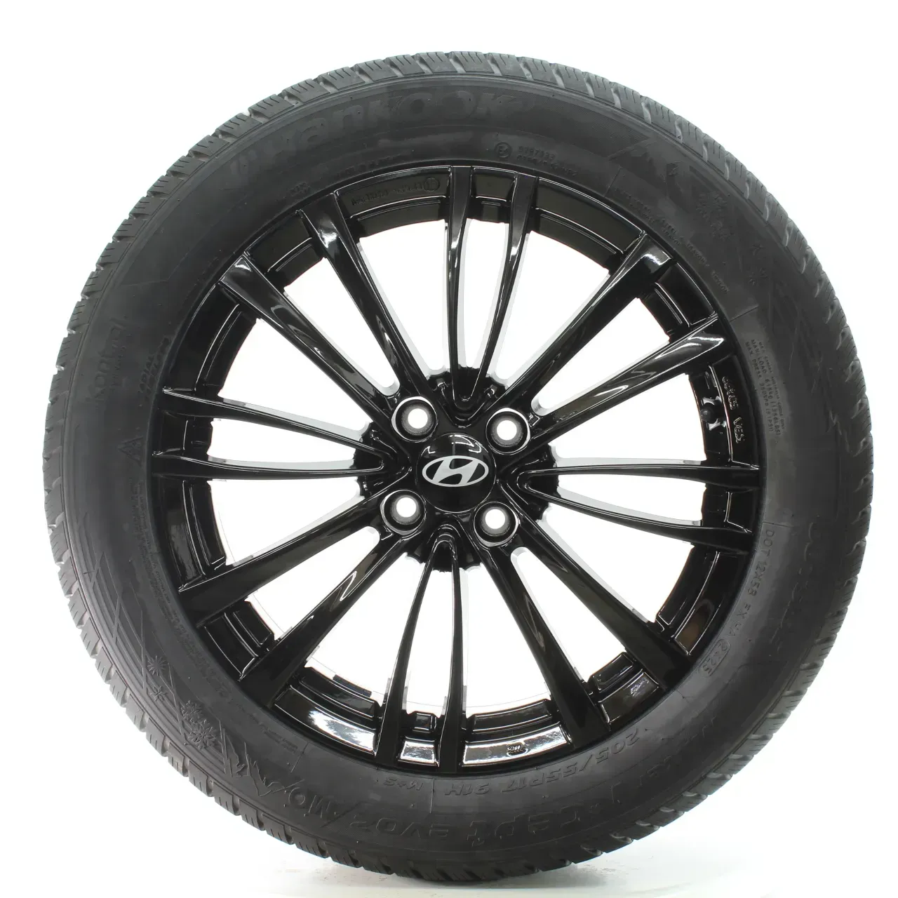 Hyundai Bayon i20 BC3 Winterräder 8-Doppelspeichen 205/55R17 DOT25 KBA53499 - Bild 1