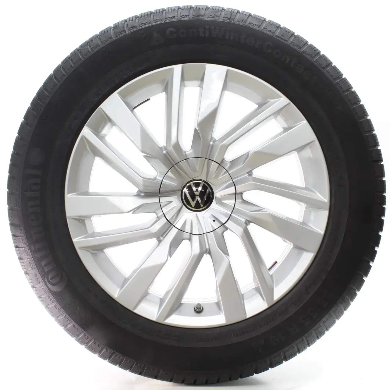 VW Touareg CR7 Winterräder Osorno Continental 255/55R19 111H DOT25 760601025E - Bild 1