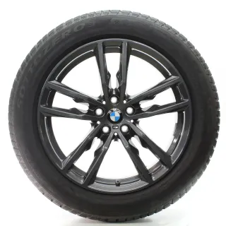 BMW X3 G01 X4 G02 Winterräder Styling 698 M Pirelli 245/50R19 105V DOT24 8093921 - Bild 1