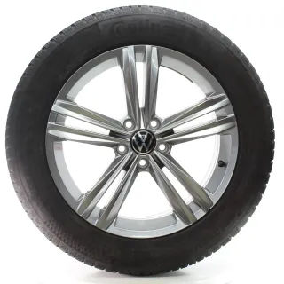 VW Tiguan II AD1 BJ2 Winterräder Sebring Continental 235/55R18 100H 5NA601025M - Bild 1