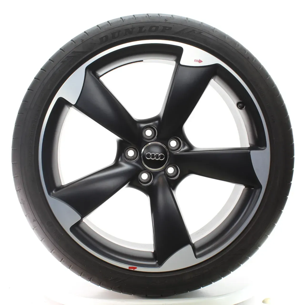 Audi Q3 8UB Sommerräder Rotor Schwarz Matt Dunlop 255/35R20 DOT23 8U0601025L - Bild 1