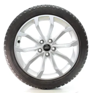 Audi A4 S4 8W Winterräder 10-Speichen V-Design 225/45R18 95H DOT24 8W0601025ED - Bild 4