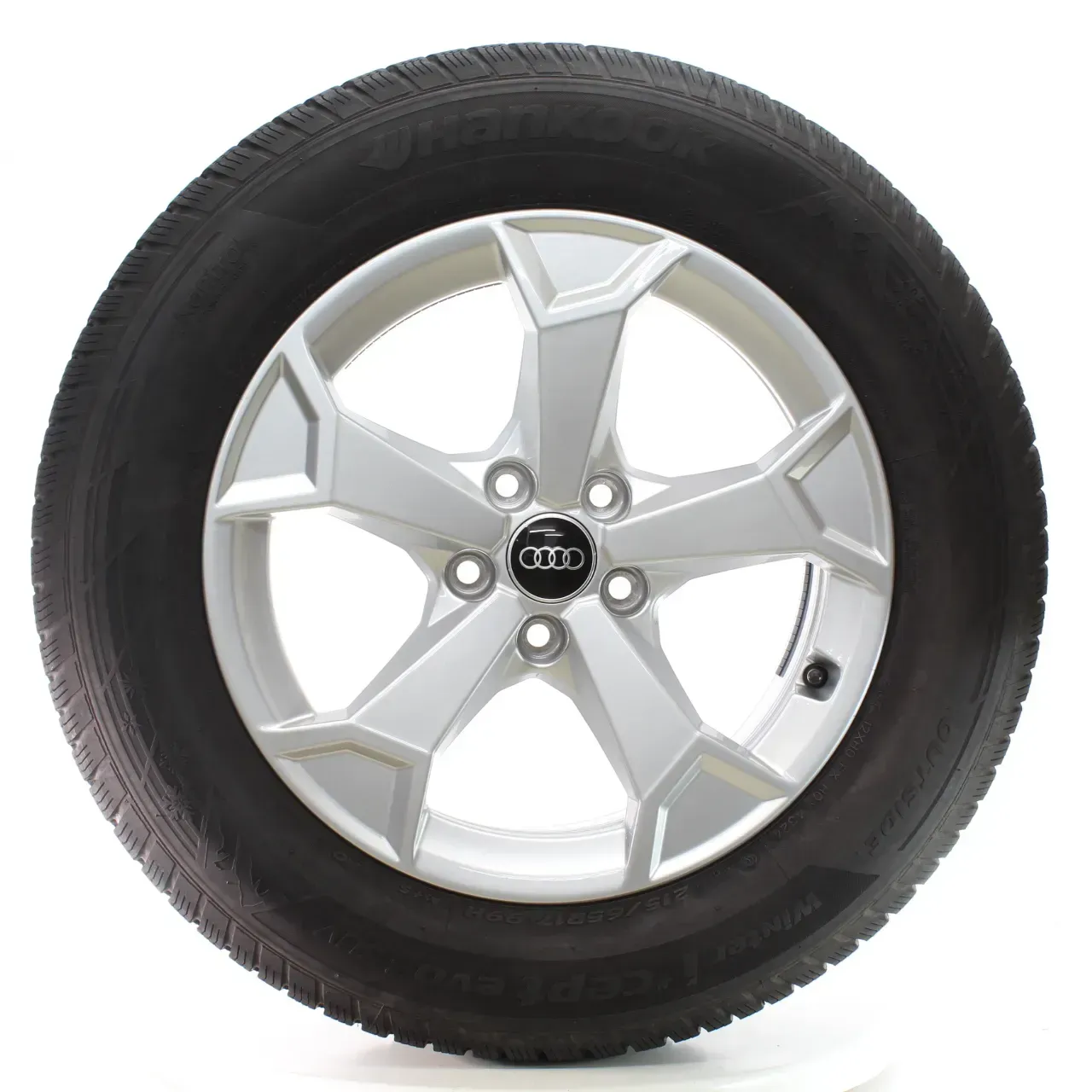 Audi Q3 F3 Winterräder 5-Arm-Secare-Design Hankook 215/65R17 DOT24 83A601025AL - Bild 1